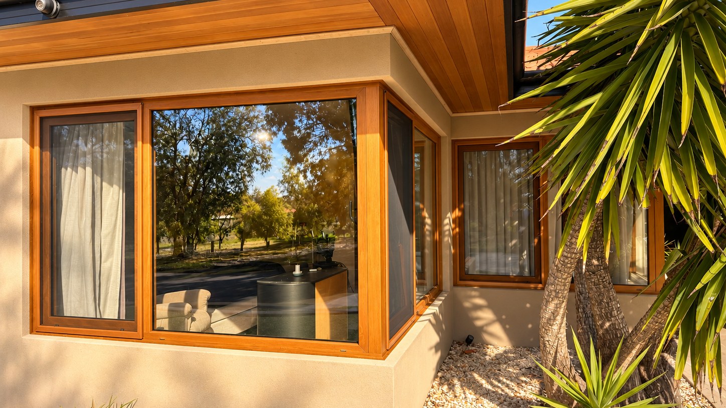 uPVC double-glazed windows on a Perth home